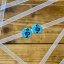 Ceramic earrings small - motif 1