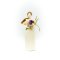 Corn husk doll - purple bouquet