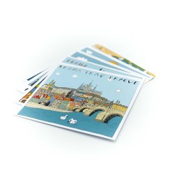 Postcard Prague - motif 4