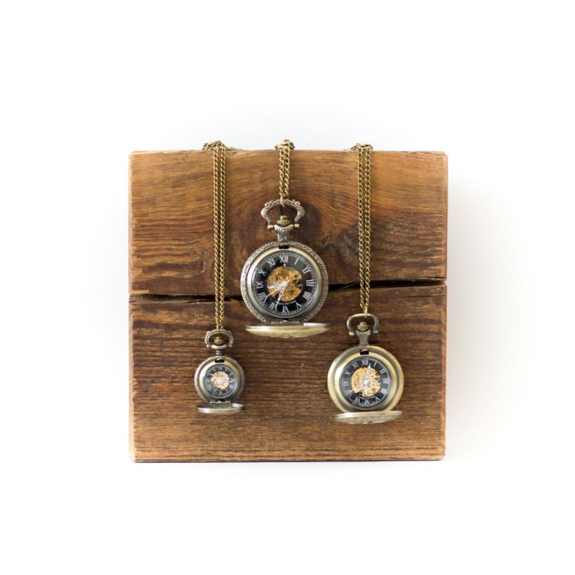 Mechanické hodinky - ORLOJ - Barva: Černá, Velikost (průměr): 40mm