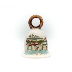 Ceramic bell Praha - big