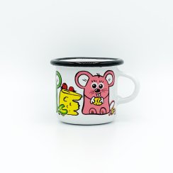 Enamel mug mouse