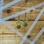 Brass earrings - motif 2
