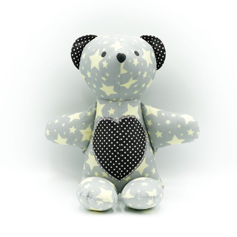 Sewed bear - motif 4