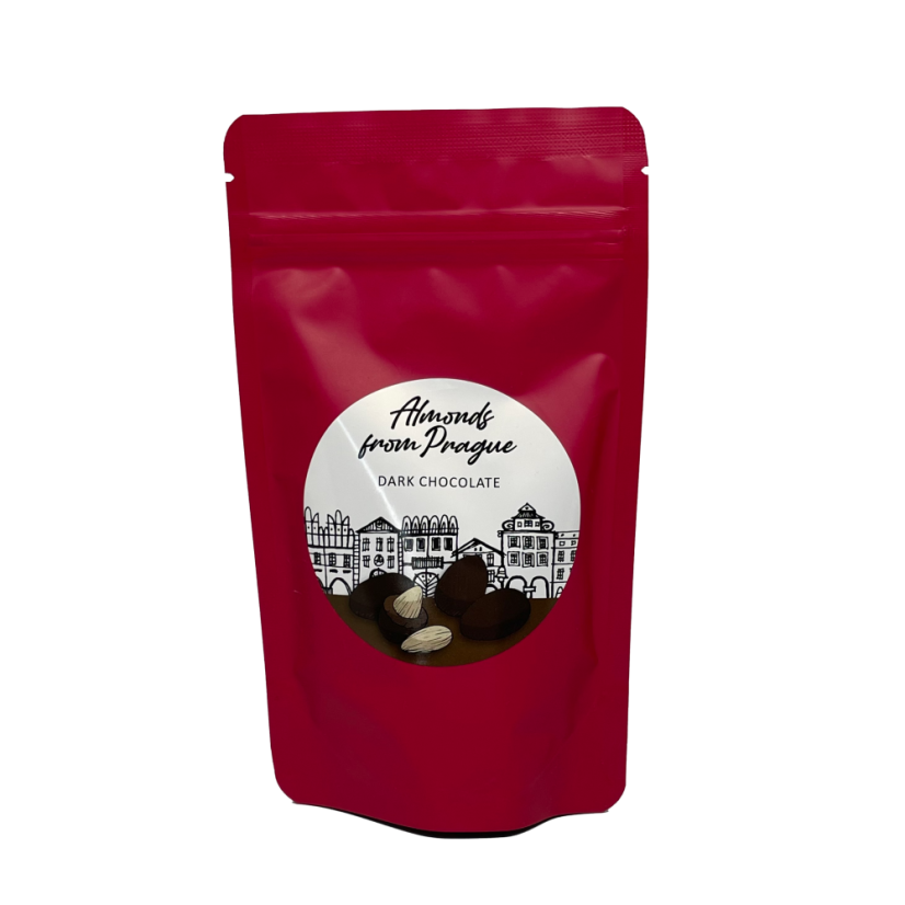 Almonds in dark chocolate