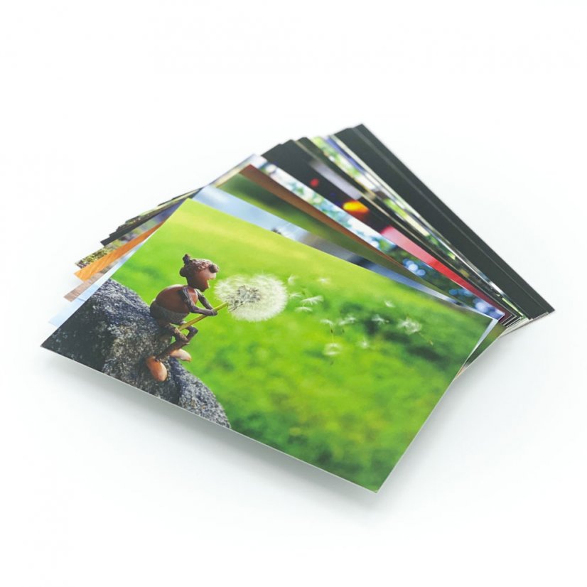 Postcard Acorn Elves - motif 5