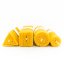 Beeswax candle – round, 14cm