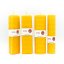 Beeswax candle – round, 14cm