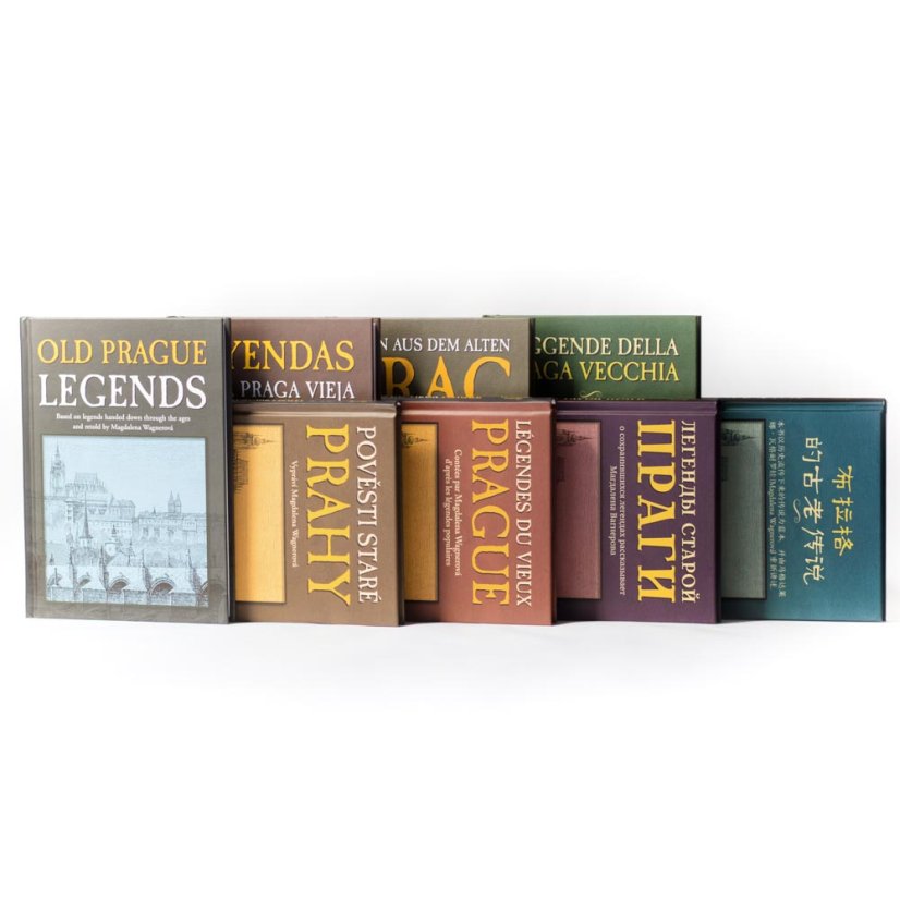 Book of Prague legends - different languages - Language: Czech