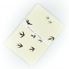 Notebook birds - motif 1