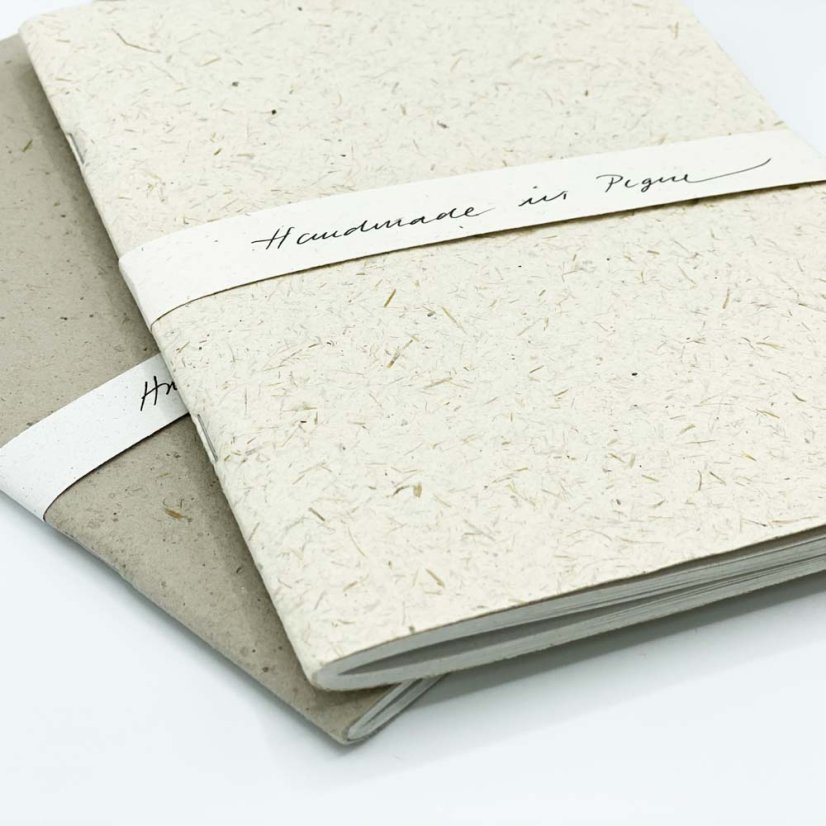 Notebook from horse droppings
