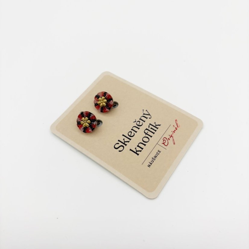 Náušnice „Klapky“ – vzor  3