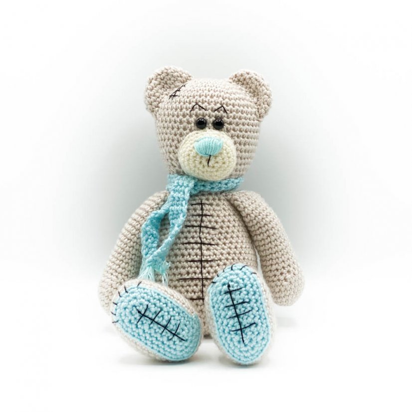 Crocheted bear - motif 2