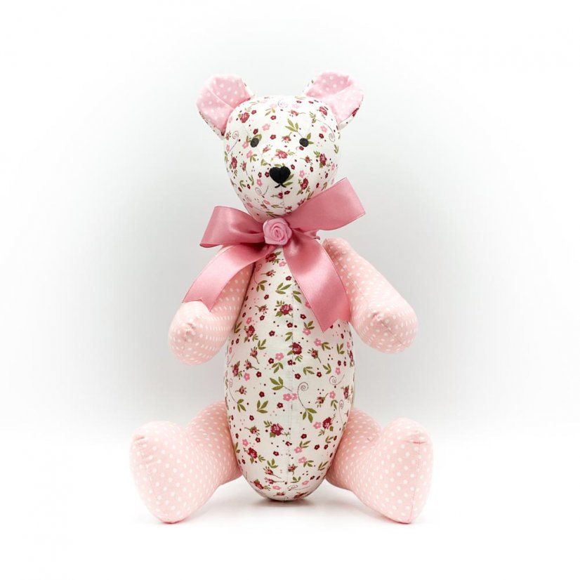Sewed teddy bear - motif 2