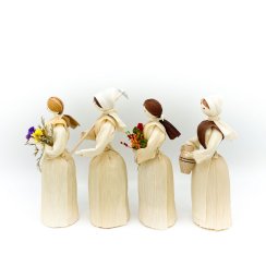 Corn husk doll - jar