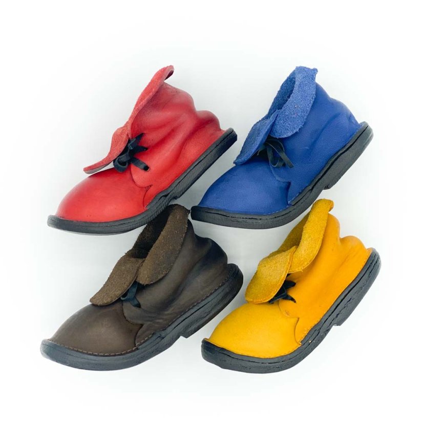 Stand in a shoe shape, more colours - Colour: Blue