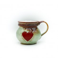 Mug with heart - motif 10