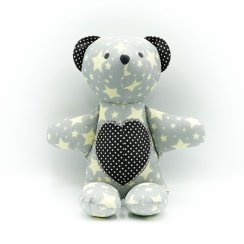 Sewed bear - motif 4
