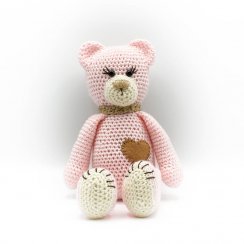 Crocheted bear - motif 4