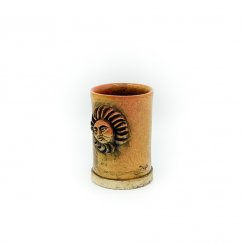 Round ceramic vase - motif 1