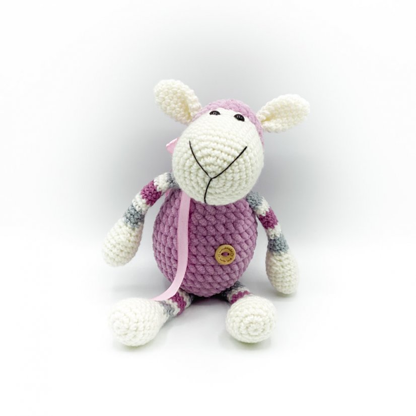 Crocheted Sheep (Small) - motif 1
