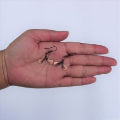 Copper earrings - motif 3